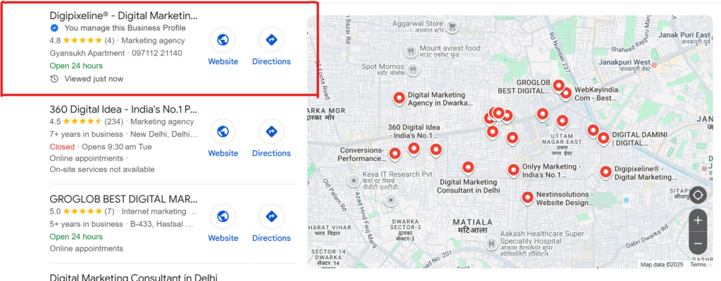 Google My Business Geo-Grid Local Rankings Map Audit