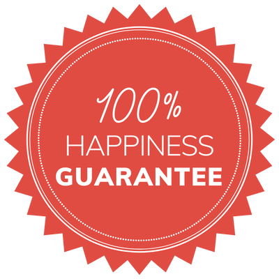 happiness guarantee logo