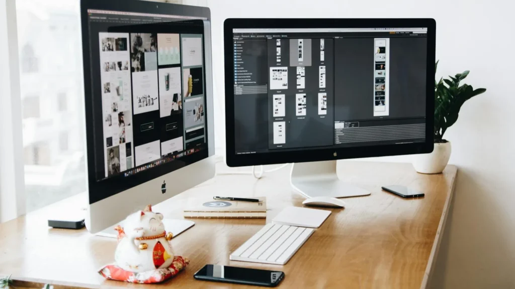 desktop website desk